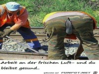 Arbeit an der frischen Luft