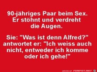 90j�hriges Paar beim Sex