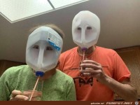 Lustige Masken