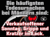 Todesursachen bei M�nnern