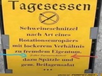 Lustiges Tagesessen mit bersetzung