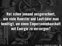 Das sollte man mal ausrechnen