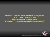 Polizist: Ist Ihr Auto verkehrstauglich?