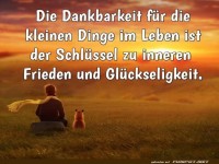 Dankbarkeit fr kleine Dinge im Leben