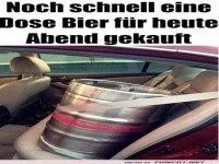 Bier f�r den Abend gekauft