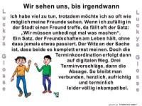 Wir sehen uns, bis irgendwann