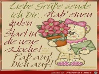 Liebe Gruesse sende ich dir