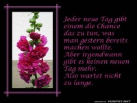 Jeder neue Tag