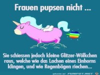 Frauen pupsen nicht...