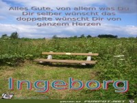 Alles Gute von allem was Du Dir selber wuenscht das doppelt