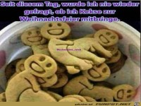 Kekse f�r die Weihnachtsfeier