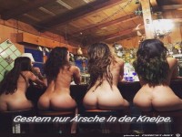 �rsche in der Kneipe