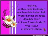 Positive Gedanken