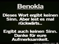 Es macht keinen Sinn