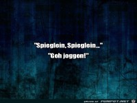 Geh joggen