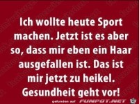 Sport machen