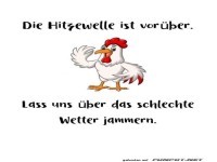 Die Hitzewelle ist vorüber