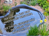 der glaube lsst dich