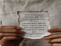 Ein Brief voller Weisheit und verbrannter R�nder