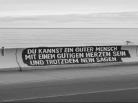 Freundlich, aber trotzdem Nein!