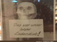 Sicherer Weg, um Diebe abzuschrecken!