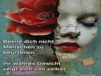 Wenn die Maske bl�ht, bl�ht auch die Wahrheit!