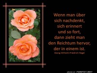 Wenn man ueber sich nachdenkt