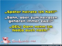 Spaeter heirate ich Kati
