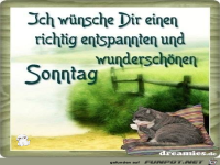 Wunderschoenen Sonntag