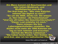 Ein Mann kommt mit Beschwerden und sehr hohen Blutdruck-...