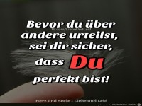 bevor du aeueber andere urteilst