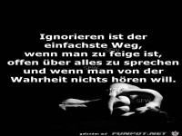 Ignorieren ist der