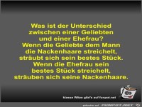 Was ist der Unterschied zwischen einer Geliebten und einer