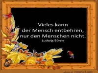 Vieles kann der Mensch