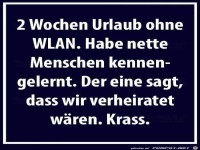 2 Wochen Urlaub