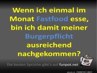 Lustiger Spruch �ber Burgerpflicht