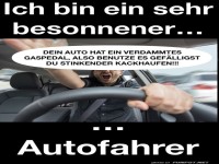 Ruhiger Autofahrer im Stra�enverkehr