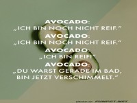 Avocado-Zeit ist relativ