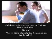 Haarfalle in der Beziehung