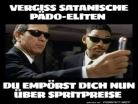 M�nner in Schwarz und die Spritpreisverschw�rung!