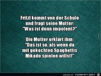 was ist denn impotent?......