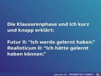 Die Zeiten n�her erkl�rt