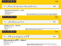 Duden A-A