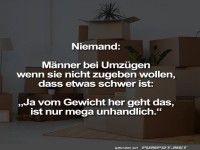M�nner bei Umz�gen