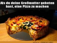 Wenn Oma die Pizza �bernimmt