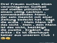 Golfball am falschen Ort!