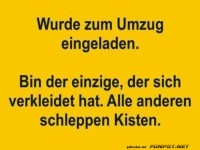 Zum Umzug eingeladen