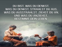 du bist was du denkst