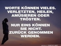 Worte koennen vieles