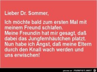 Lieber Dr. Sommer......